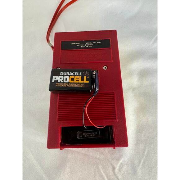 Vintage Windsor Multi-Band Pocket Radio AM, FM, Weather Model 2131 Untested - Picture 9 of 13